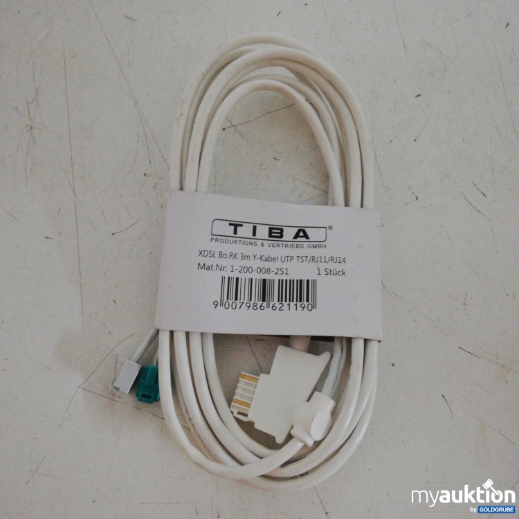 Artikel Nr. 691634: Tiba XDSL Bo. RK 3m Y-Kabel