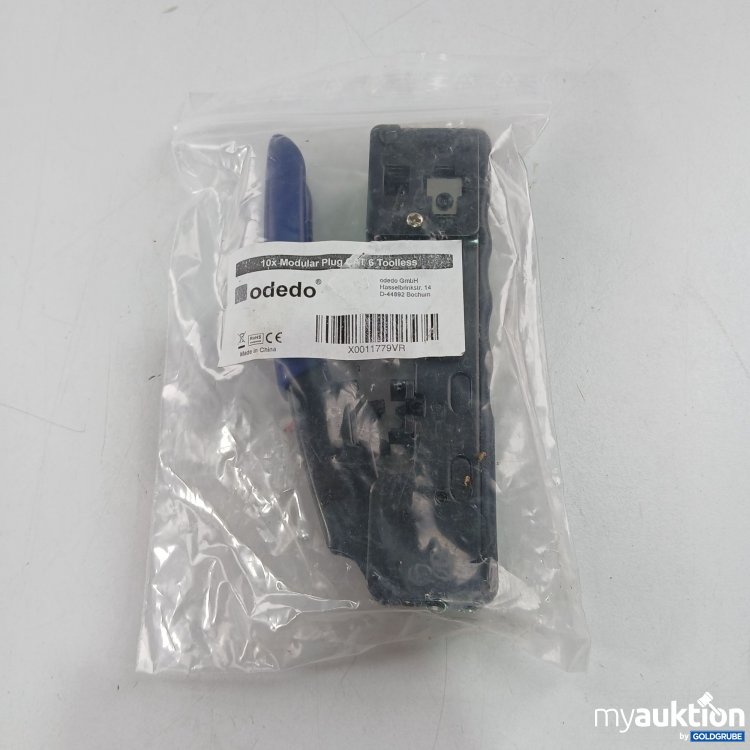Artikel Nr. 803634: Odedo 10x Modular Plug CAT 6 Toolless 