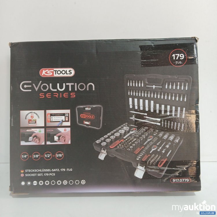 Artikel Nr. 855634 Artikel Nr. 855634: KS Tools Evolution Series Steckschlüssel Satz 179tlg.