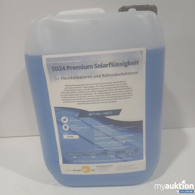 Artikel Nr. 873634: SD24 Premium Solarflüssigkeit 10kg