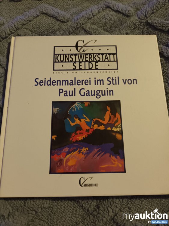 Artikel Nr. 907634: Seidenmalerei im Stil von Paul Gauguin
