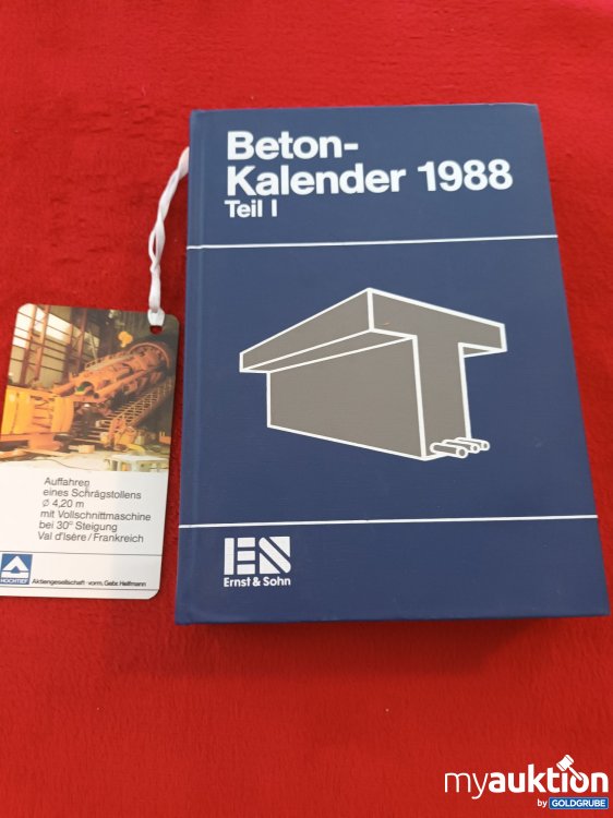 Artikel Nr. 937634 Artikel Nr. 937634: Beton Kalender 1988 Teil 1