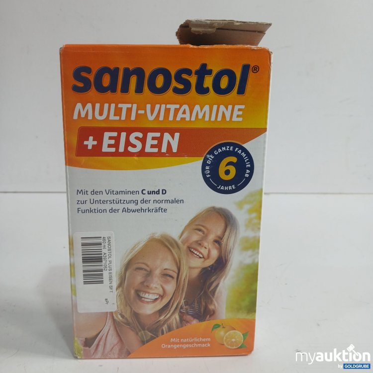 Artikel Nr. 952634: Sanostol Multi-Vitamine + Eisen 460ml 