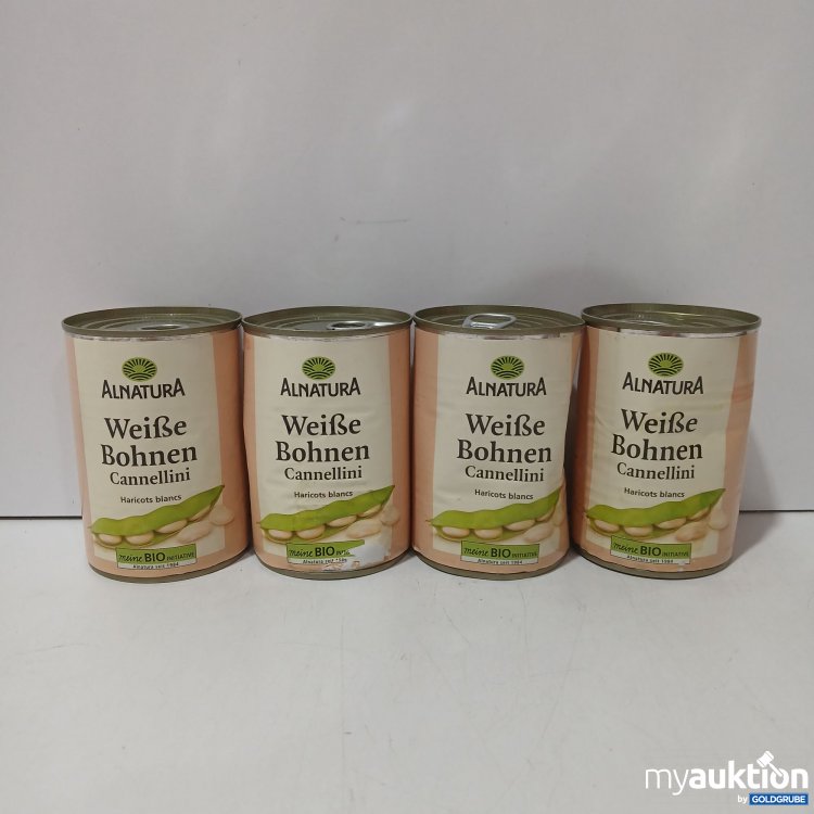 Artikel Nr. 958634: Alnatura Weiße Bohnen 4×240g