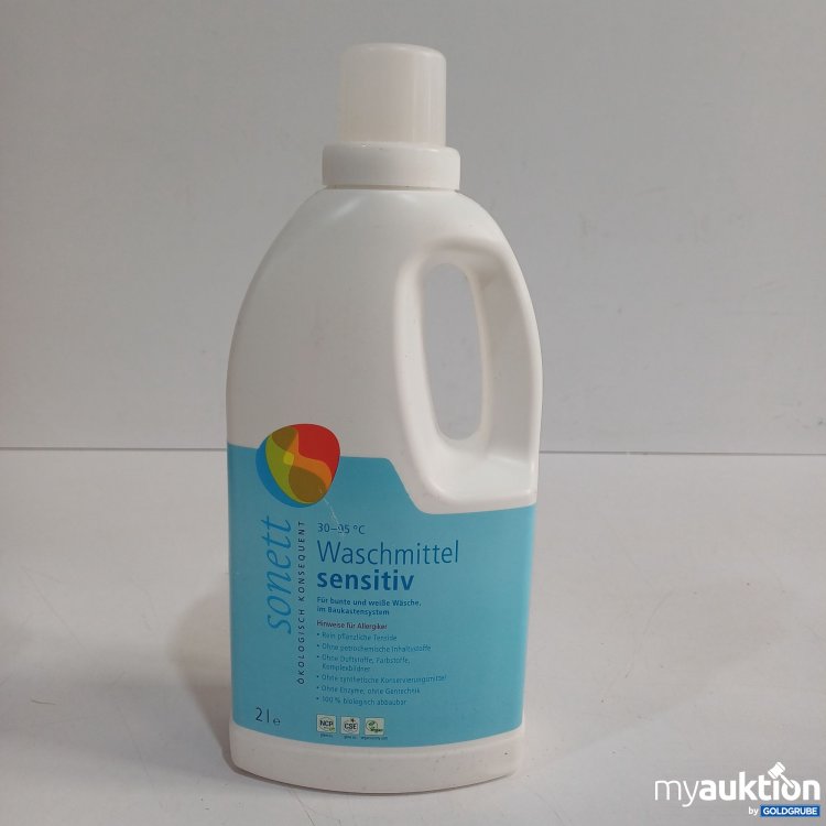 Artikel Nr. 962634: Sonett Waschmittel sensitiv 2L 