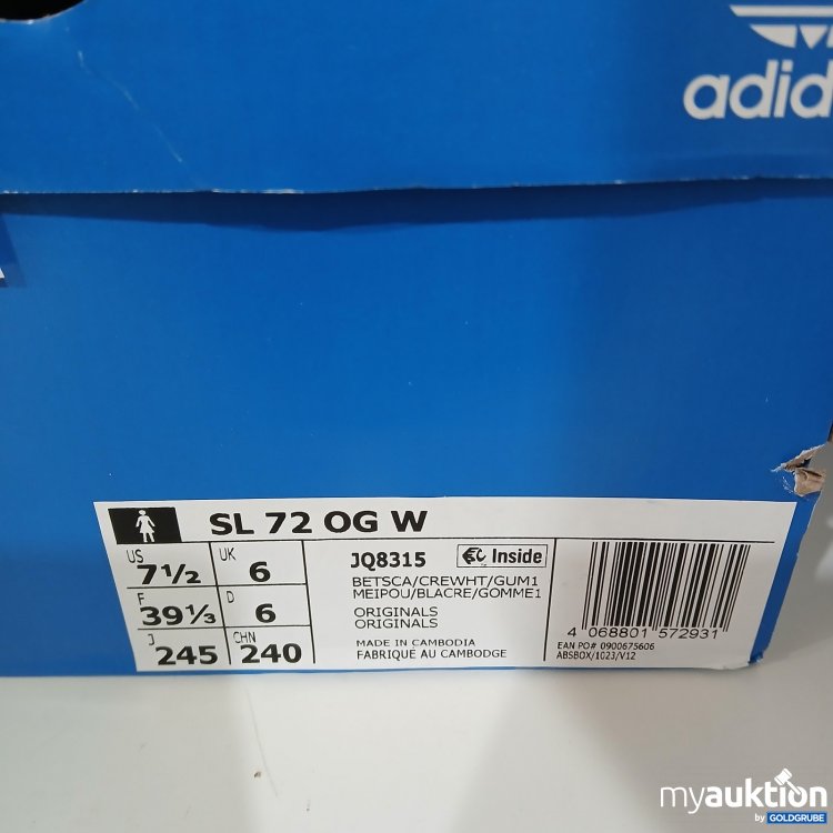 Artikel Nr. 463635: Adidas SL 72 OG W Damen Sneaker Größe 39 1/3