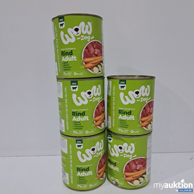 Artikel Nr. 818635 Artikel Nr. 818635: Wow Dog Rind 5x800g