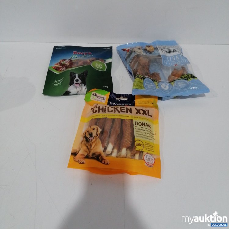 Artikel Nr. 835635: Div Hunde Snacks lt. Foto 