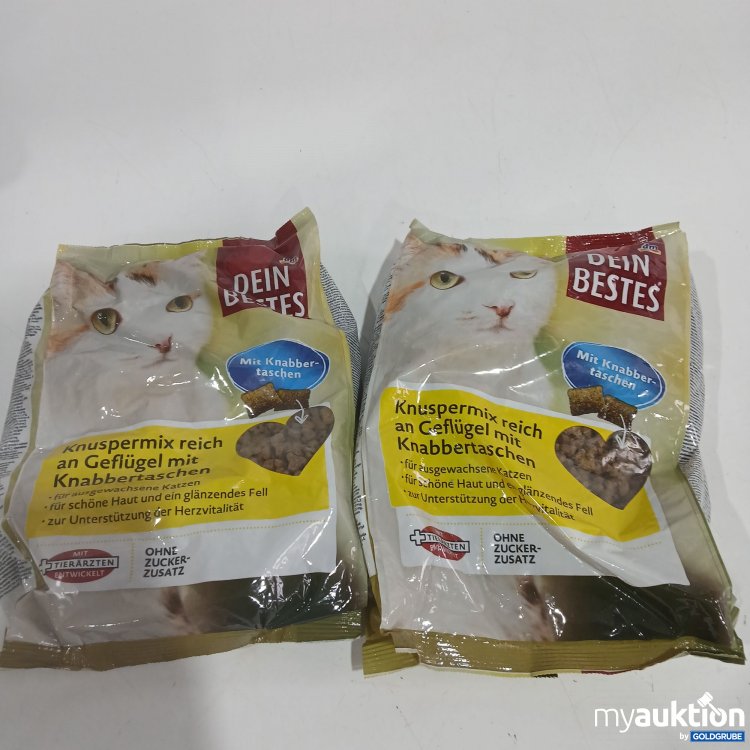 Artikel Nr. 903635: Dein bestes Knuspermix reich an Geflügel mit Knabbertaschen je 1000g 