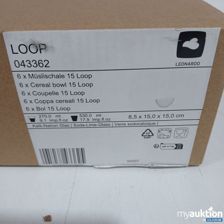 Artikel Nr. 921635: LEONARDO Müslischale Loop 043362