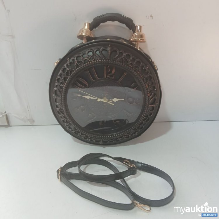 Artikel Nr. 939635: Handtasche Uhr Form Dm
 ca 32cm