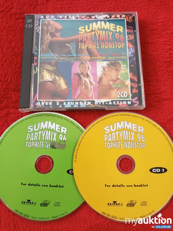 Artikel Nr. 940635 Artikel Nr. 940635: Doppel CD, Summer Partymix 1996