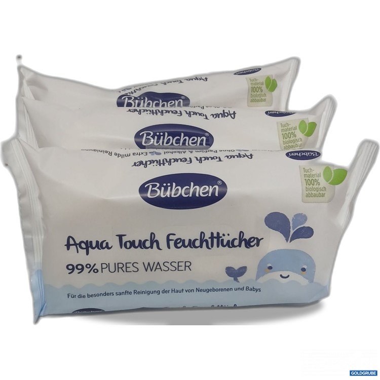 Artikel Nr. 967635: Bübchen Aqua Touch Feuchttücher 3x48 Tücher 