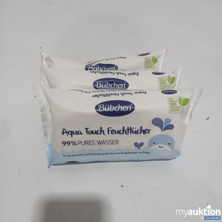 Artikel Nr. 967635: Bübchen Aqua Touch Feuchttücher 3x48 Tücher 