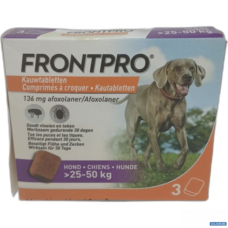 Artikel Nr. 984635: Frontpro Kautabletten für Hunde 136mg 3Stk