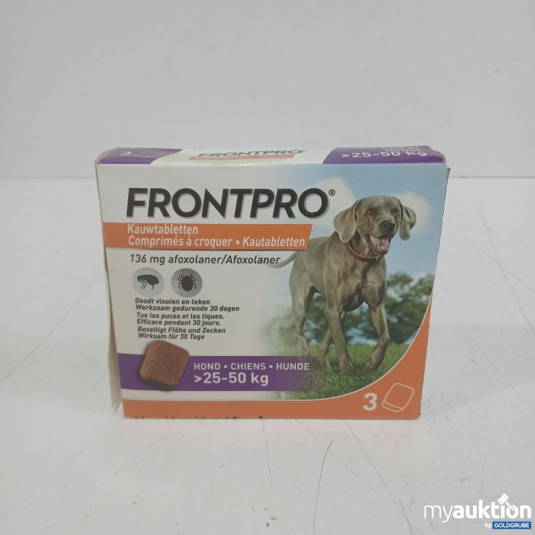 Artikel Nr. 984635: Frontpro Kautabletten für Hunde 136mg 3Stk