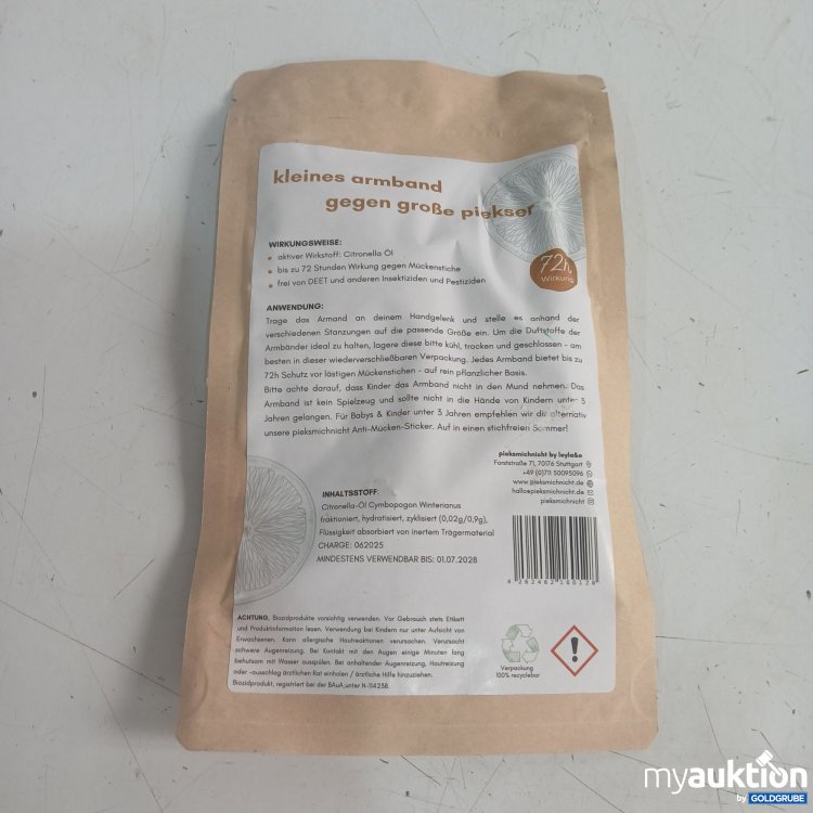 Artikel Nr. 460636: Leylake kleines Armband gegen große Piekser 