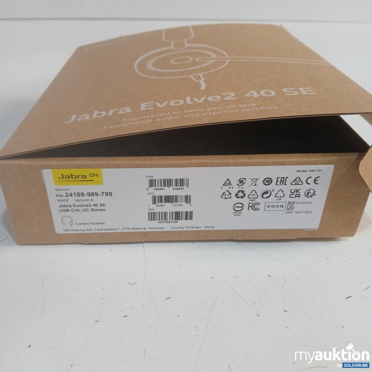 Artikel Nr. 464636: Jabra Evolve2 40 SE Headset USB Stereo