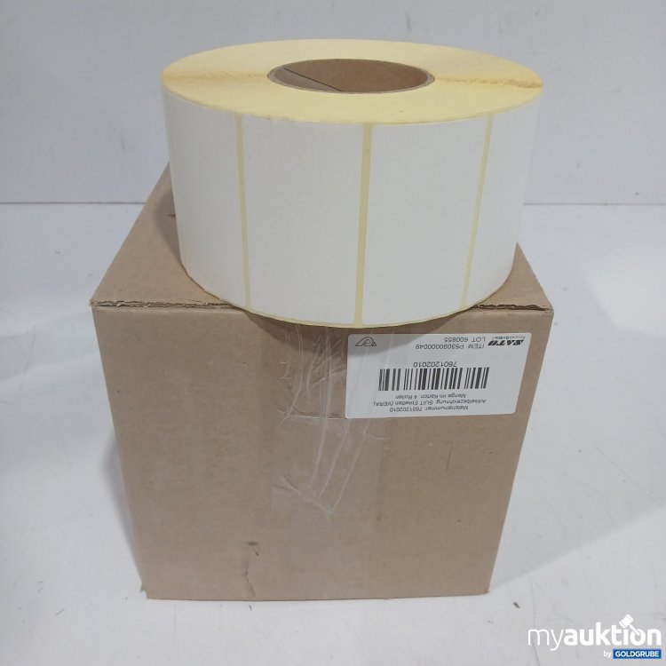 Artikel Nr. 477636: Sato SUIT Etiketten (Vera) 4Rollen