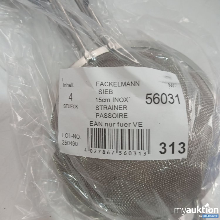 Artikel Nr. 524636: Fackelmann Sieb 15cm 4stk 