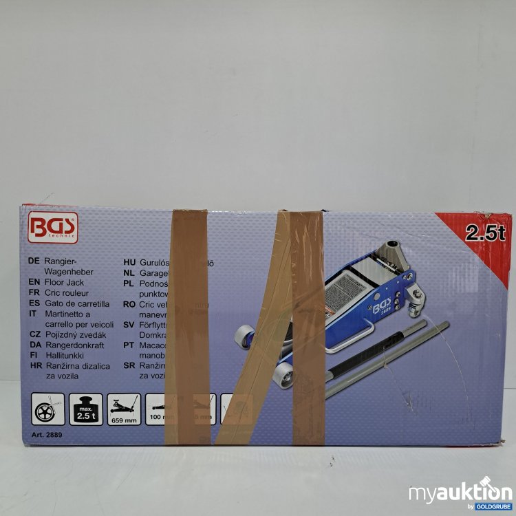 Artikel Nr. 815636 Artikel Nr. 815636: BGS Technic Rangier- u. Wagenheber Art.Nr. 2889Max. 2.5T