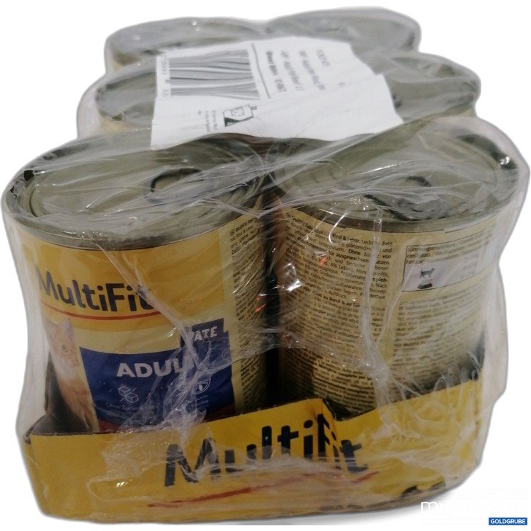 Artikel Nr. 888636: Multifit Katze Adult Paté Rind und Leber 6x400g