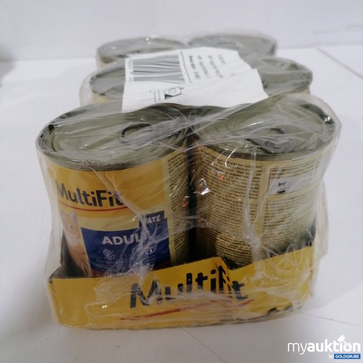 Artikel Nr. 888636: Multifit Katze Adult Paté Rind und Leber 6x400g
