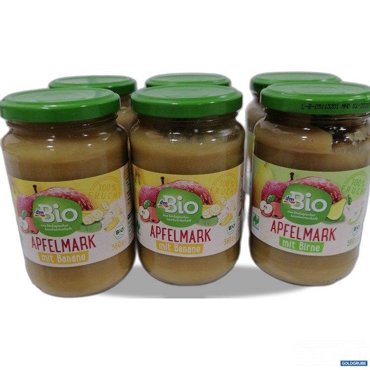 Artikel Nr. 889636: Bio Apfelmark mit Banane/Birne 6x360g