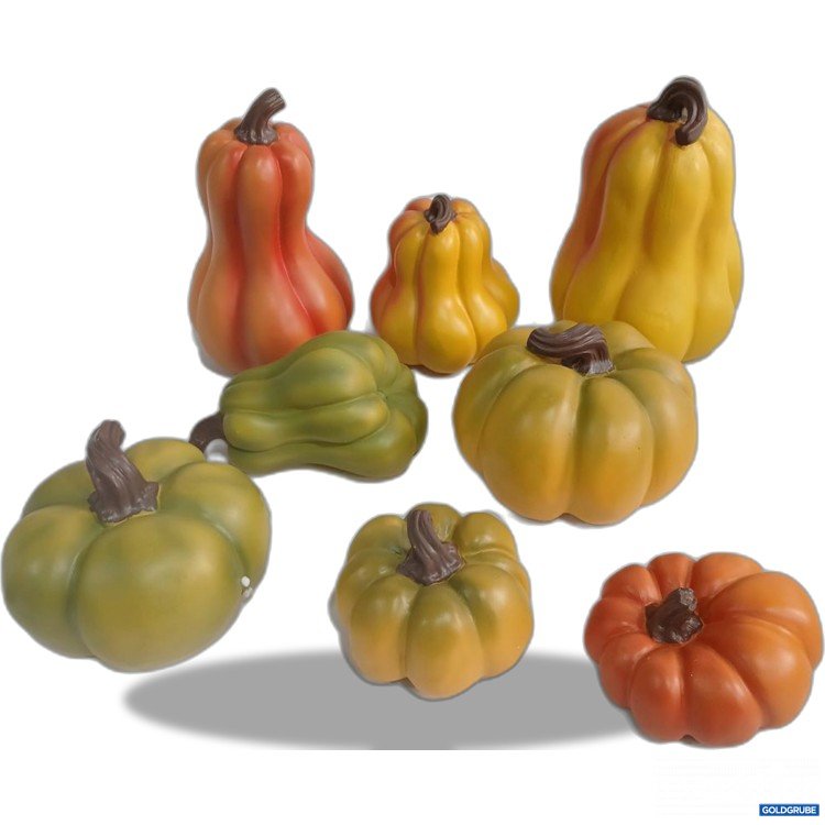 Artikel Nr. 893636: Herbstliche Kürbis-Dekoration Set