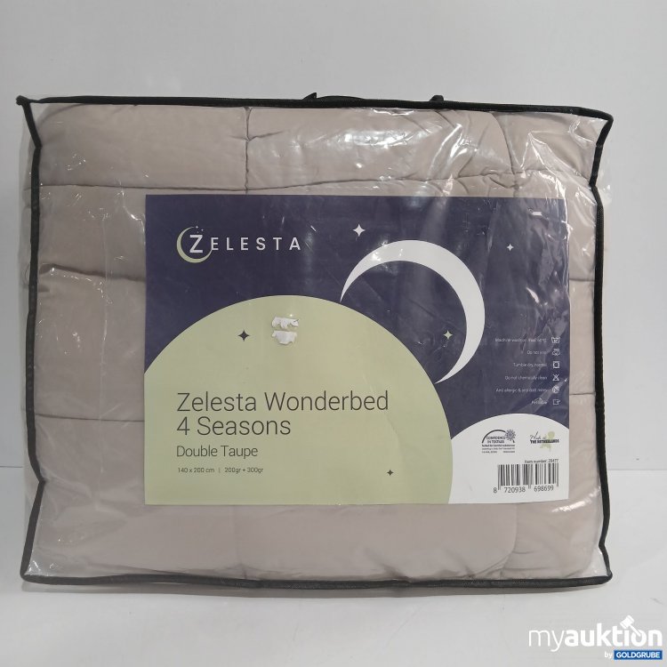 Artikel Nr. 906636 Artikel Nr. 906636: Zelesta Wonderbed 4 Seasons Double Taupe 140x200cm 200gr+300gr