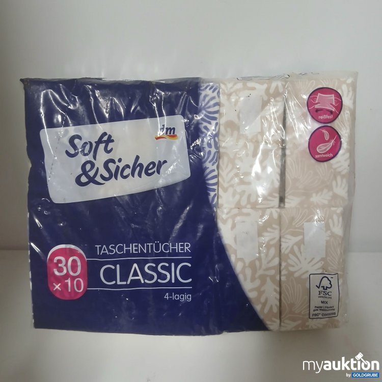 Artikel Nr. 916636: Soft&Sicher 30x10 Taschentücher 