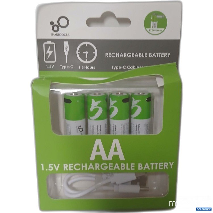 Artikel Nr. 917636 Artikel Nr. 917636: Smartoools AA 1.5V Rechargeable Battery