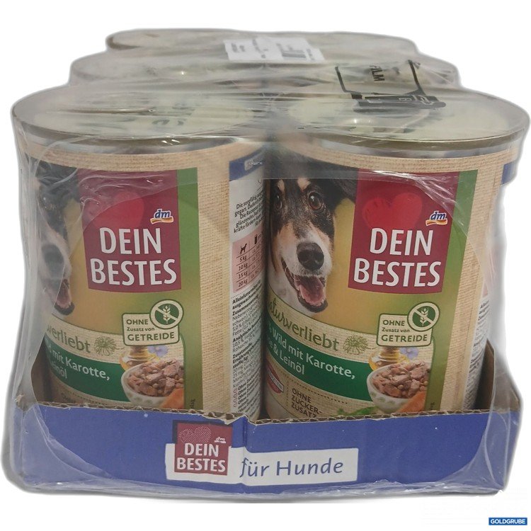 Artikel Nr. 986636: Dein bestes Hundefutter Wildschwein 6x400g 