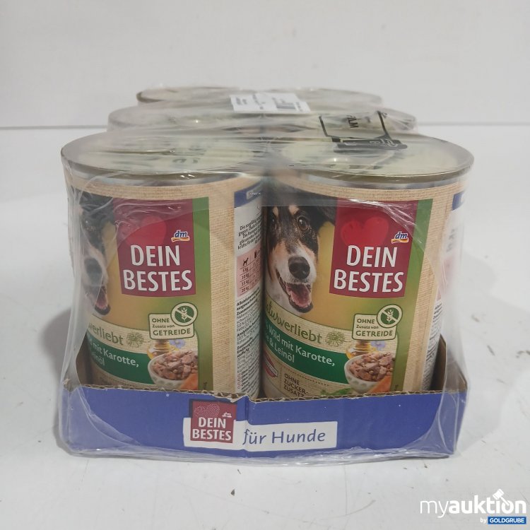 Artikel Nr. 986636: Dein bestes Hundefutter Wildschwein 6x400g 