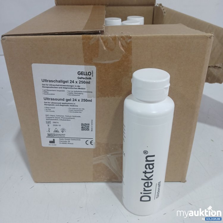 Artikel Nr. 996636 Artikel Nr. 996636: Gello Ultraschallgel 24x250ml