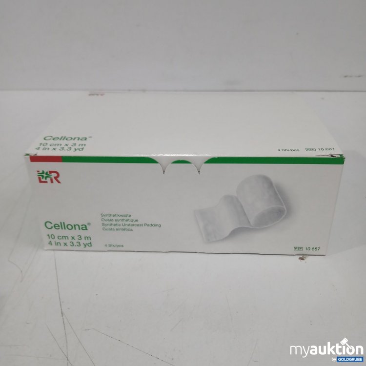 Artikel Nr. 467637 Artikel Nr. 467637: L&R Cellona Synthetikwatte 10 cm x 3 m 4 in 3.3 yd 4Stk