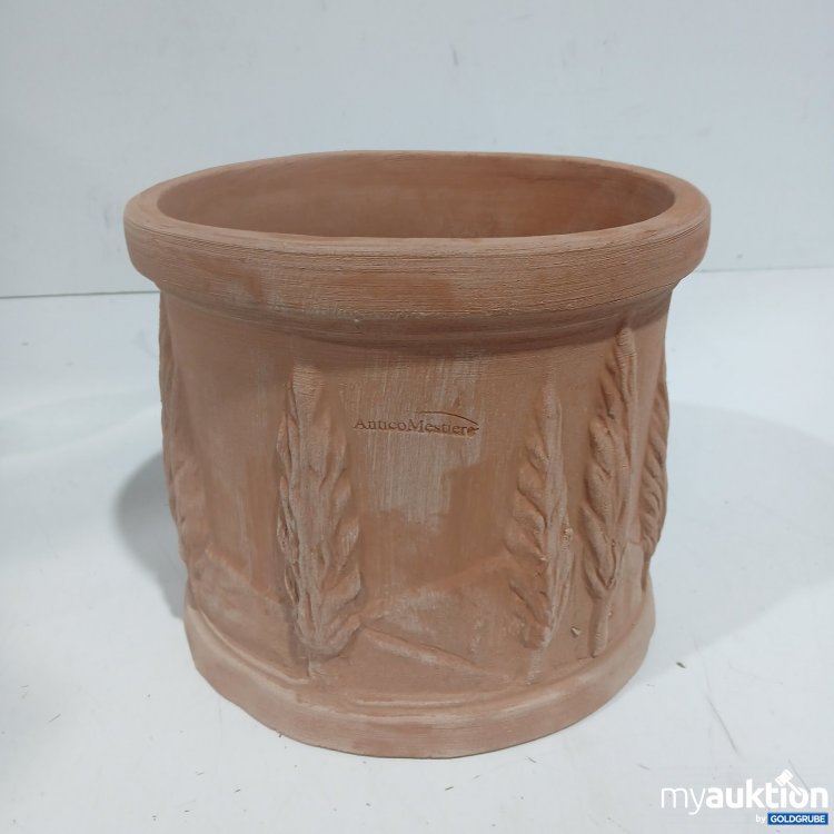 Artikel Nr. 477637 Artikel Nr. 477637: AnticoMestiere Blumentopf aus Terrakotta rund ca. ø25cm H:22cm
