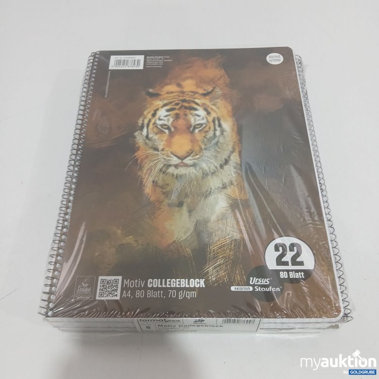 Artikel Nr. 522637 Artikel Nr. 522637: Motiv Collegeblock A4 5 Stück