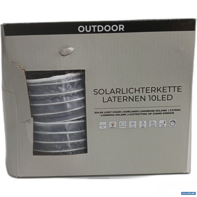 Artikel Nr. 893637: OUTDOOR Solarlichterkette Laternen 10 LED