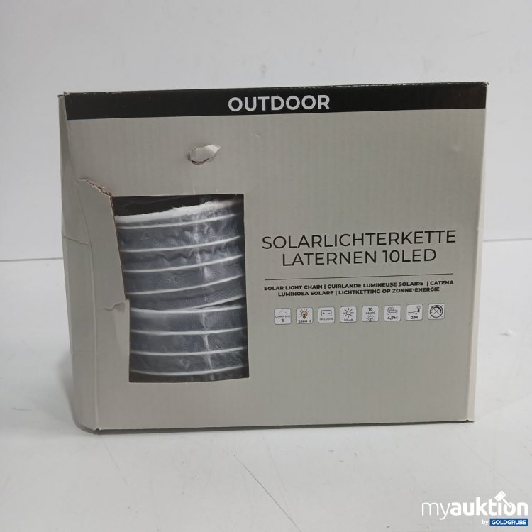 Artikel Nr. 893637: OUTDOOR Solarlichterkette Laternen 10 LED