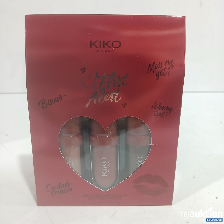 Artikel Nr. 996637 Artikel Nr. 996637: Kiko Flirt Alert mini Kisses maxi shine Kit 3x3,5ml