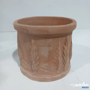 Auktion AnticoMestiere Blumentopf aus Terrakotta rund ca. ø25cm H:22cm