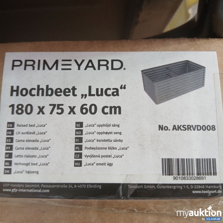 Artikel Nr. 439638: Primeyard Hochbeet ,,Luca" 180x75x60cm AKSRVD008