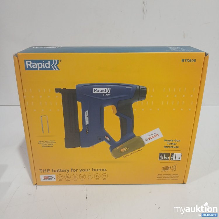 Artikel Nr. 445638 Artikel Nr. 445638: Rapid Staple Gun Tacker Agrafeuse BTX606