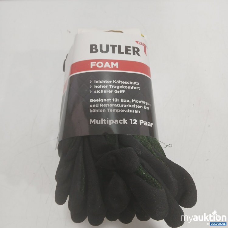 Artikel Nr. 468638 Artikel Nr. 468638: 12 Paar BUTLER FOAM Multipack Arbeitshandschuhe