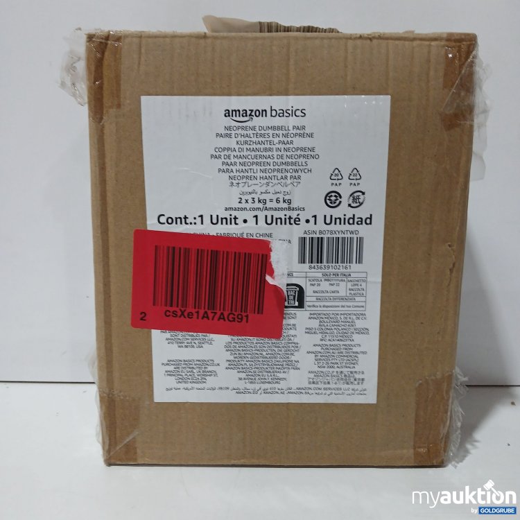 Artikel Nr. 814638 Artikel Nr. 814638: Amazon Basics Kurhantel Paar 2x3kg