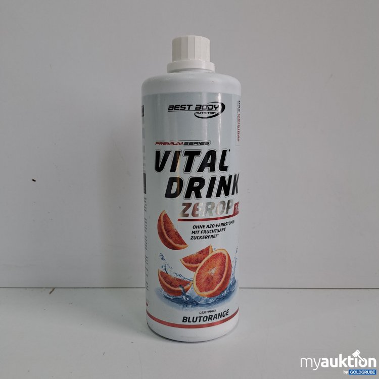 Artikel Nr. 816638 Artikel Nr. 816638: Best Body Nutrion Vital Drink Zero Blutorange 1000ml