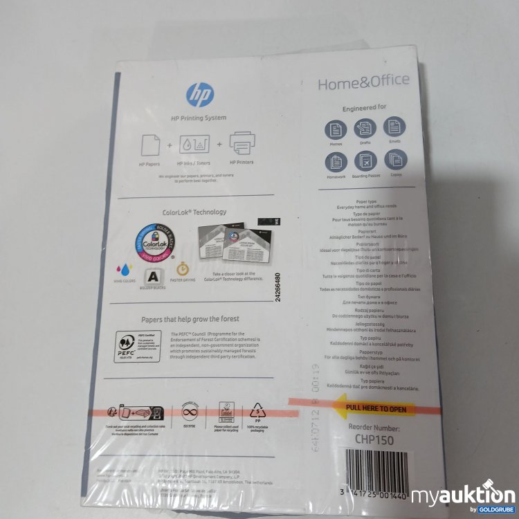 Artikel Nr. 840638 Artikel Nr. 840638: HP A4 papierblock 500 stück druckpapier, Home office