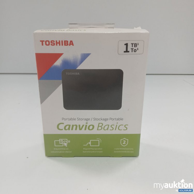 Artikel Nr. 868638 Artikel Nr. 868638: Toshiba Canvio Basics Portable Storage 1TB