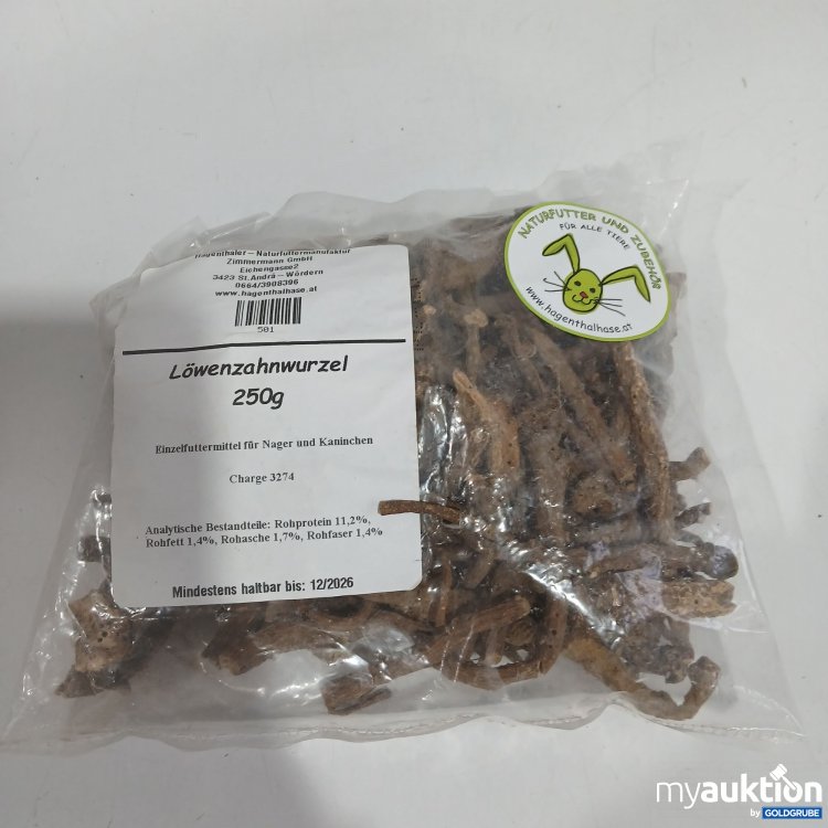 Artikel Nr. 878638: Hagenthaler Löwenzahnwurzel 250g 